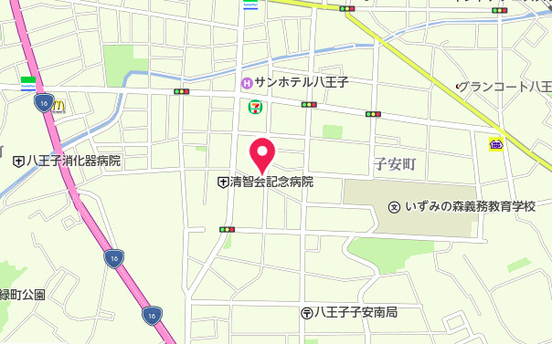祝　成約済み　八王子市　子安町　売地の地図|～仲介手数料無料☆八王子ひなた不動産～　八王子市子安町　売地