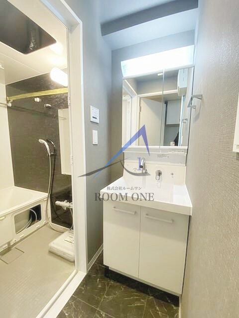 ティアラグレイス両国タワーの洗面所|洗面台です。