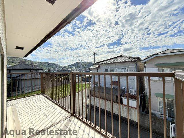 高松市香西東町　リノベ住宅のバルコニー|落ち着いた時間を過ごせるバルコニーです