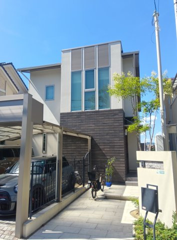 上甲東園3丁目　戸建の外観|きれいな外観です