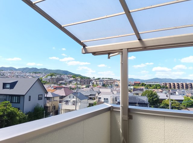 上甲東園3丁目　戸建のバルコニー|落ち着いた時間を過ごせるバルコニーです