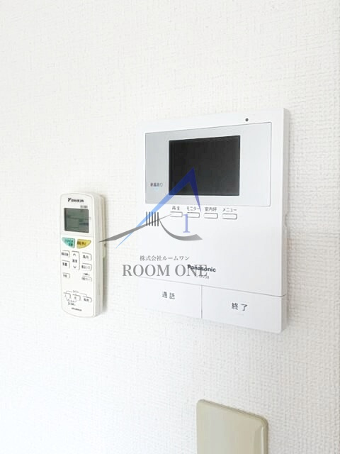 ＥＶＡＮＳ都立大のセキュリティ|モニター付インターホンです。