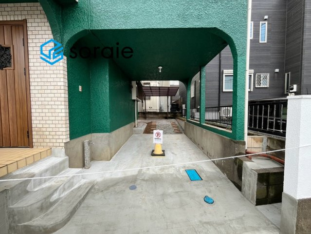 川越市かし野台　中古戸建の駐車場|9/26　撮影