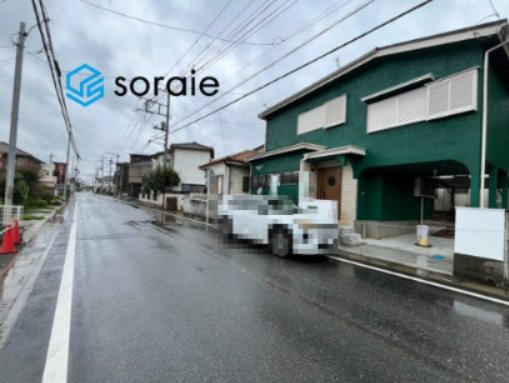 川越市かし野台　中古戸建の前面道路含む現地写真|9/26　撮影