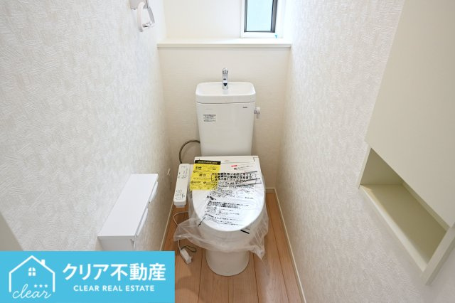 【トイレ】 | 邑楽町中野第4　クレイドルガーデン | 2階にもトイレがあるので忙しい朝も分けて使えます！