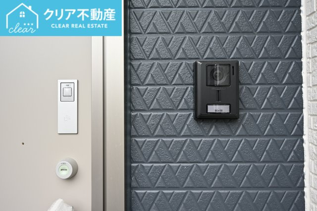 【セキュリティ】 | 邑楽町中野第4　クレイドルガーデン | TVモニター付きインターフォンで安心