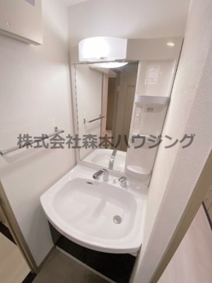 【独立洗面台】 | 　PHOENIX COURT 交野Ⅰ | 独立洗面台、朝の身支度には欠かせません