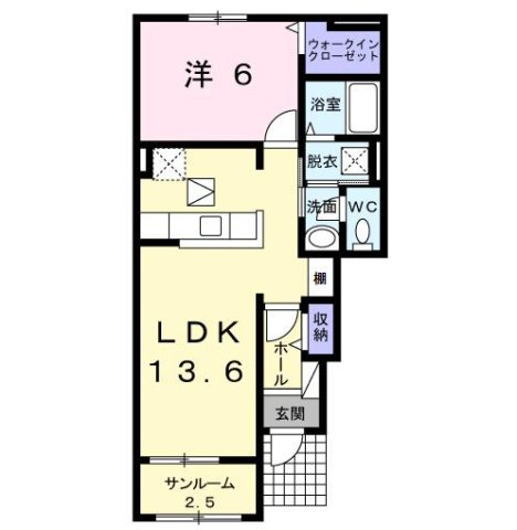 【間取り】 | サンビトレスⅢ