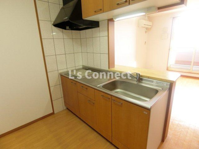 【キッチン】 | プロニティＳ | ２口ＩＨヒーターのシステムキッチン。