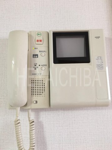 エルラッソ入谷のセキュリティ|モニター付きインターホン