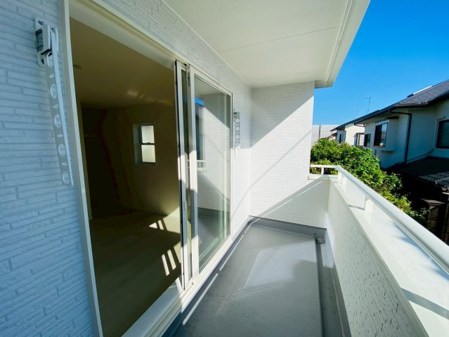 リーブルガーデン／菊陽町原水第三／２号棟のバルコニー