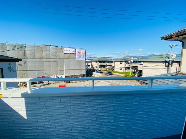 リーブルガーデン／菊陽町原水第三／２号棟のバルコニー