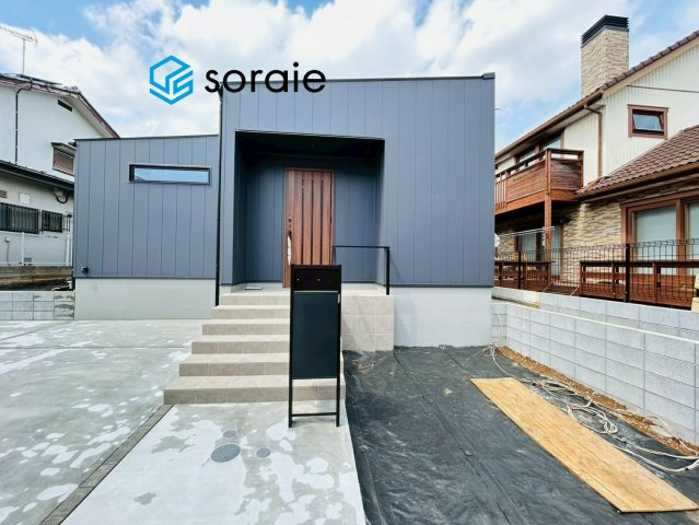 所沢市山口15期　新築戸建　おうちガーデンの外観|令和8年4月14日撮影。