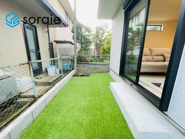 ハートフルタウン所沢市中新井３丁目　新築戸建　全２棟の庭|4/20　撮影