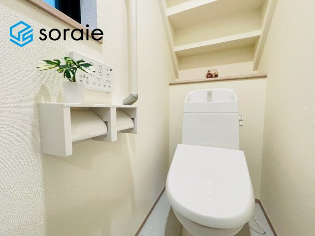 ハートフルタウン所沢市中新井３丁目　新築戸建　全２棟のトイレ|4/20　撮影