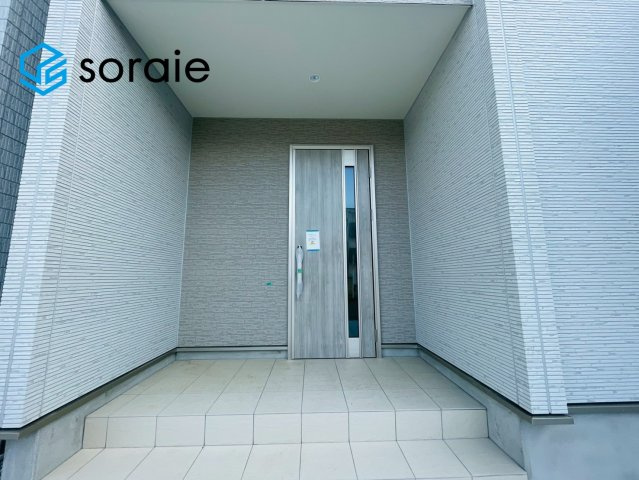 ハートフルタウン所沢市中新井３丁目　新築戸建　全２棟の玄関|4/20　撮影