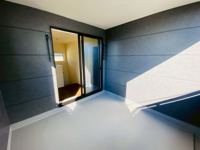 リーブルガーデン／菊陽町原水第三／３号棟のバルコニー