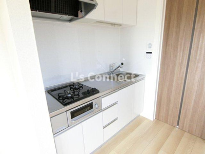 【キッチン】 | セブンヒルズⅥ | ２口ガスコンロのシステムキッチン。