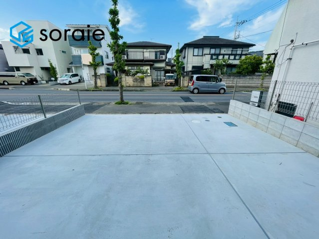 ハートフルタウン所沢市中新井３丁目　新築戸建　全２棟の駐車場|4/20撮影
