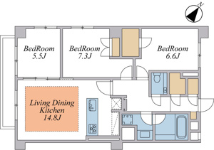 【間取り】 | ご自宅から現地まで、当社スタッフがお車にて、「お迎え・お送り」をしております。ぜひお気軽にお問い合わせくださいませ♪
