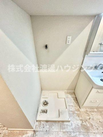 新今里1丁目一戸建の設備|室内洗濯パン