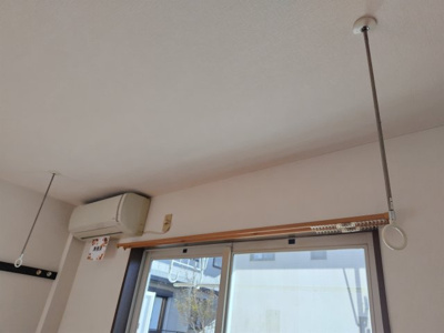 【内装】 | ERコーポ | 室内物干しがございます