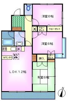 【間取り】 | シティヒルズ清水