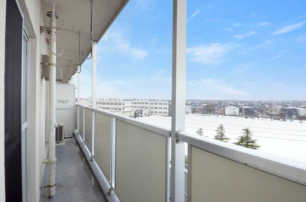 ビレッジハウス希望ヶ丘2号棟のバルコニー|ビレッジハウスの同一物件・同一タイプの間取りの写真です