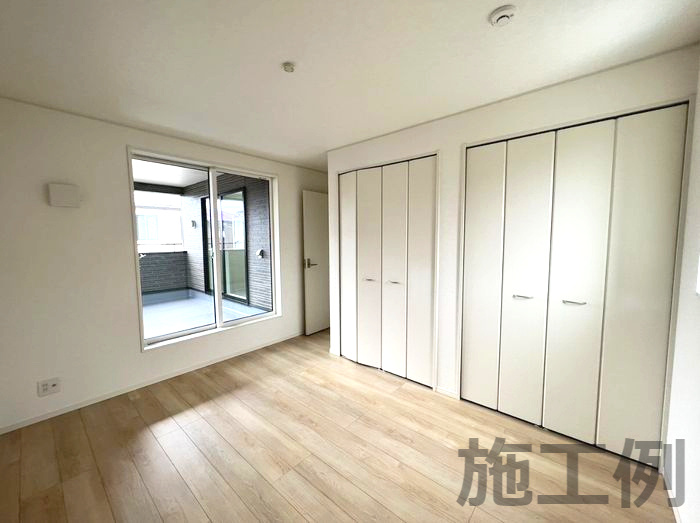 藤沢市宮原新築戸建て　第8-1号棟の洋室|個人の部屋や寝室として使える洋室です