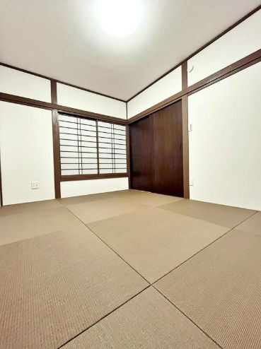 大和市下鶴間　中古戸建の和室|落ち着いた雰囲気の和室付きです