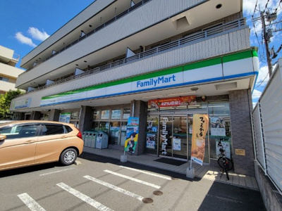 【周辺】 | パークサイド | コンビニ「ファミリーマート　サンズすみれが丘南店まで134m」