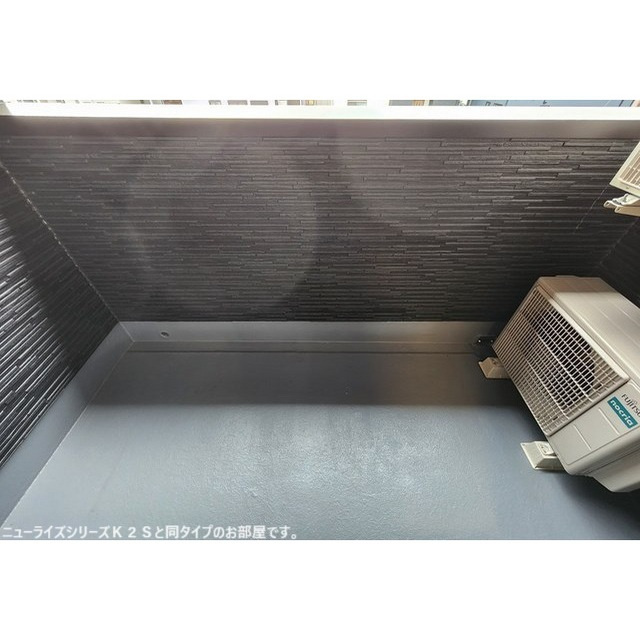 各務原市那加新田町１丁目のアパートのバルコニー