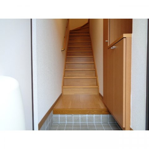 グリーンハウス東中島の玄関