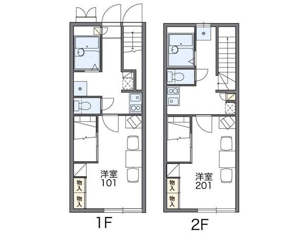 【間取り】 | レオパレスＴＯＰＡＺ