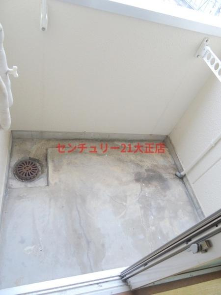 マンション雅のバルコニー|★洗濯干せます★