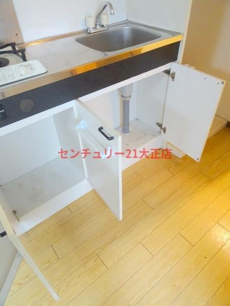 マンション雅のキッチン|★キッチンスペースも広々★