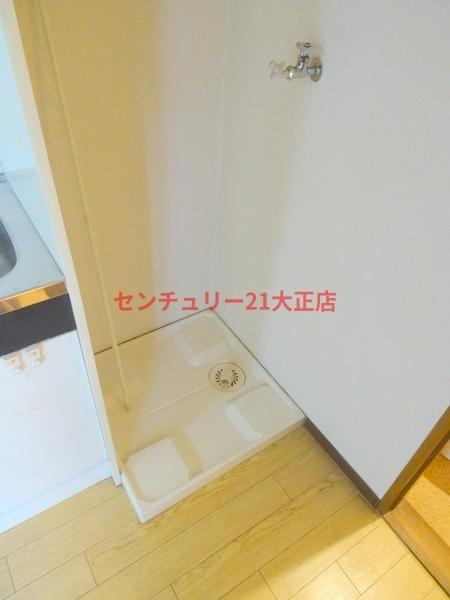 マンション雅の洗面所|★室内洗濯機完備★