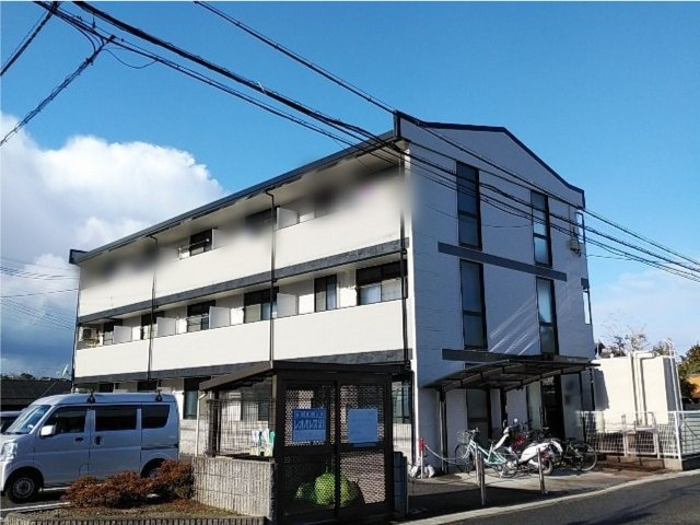 レオパレスヤマトの外観|2022年10月に外壁塗装しました。