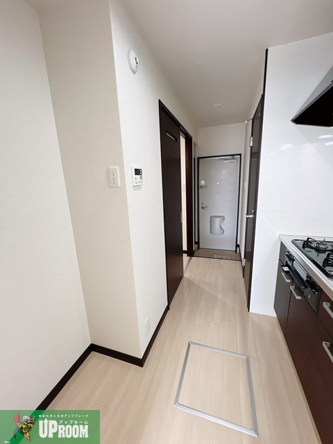 オアシス　ガーデンハイツの玄関