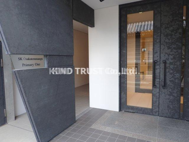 SK大阪天満宮プライマリーワンのエントランス|ゆとりのあるエントランスです