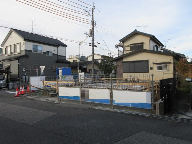 【仲介手数料無料】新築戸建　嵐山町志賀274-41（全1棟）の前面道路含む現地写真