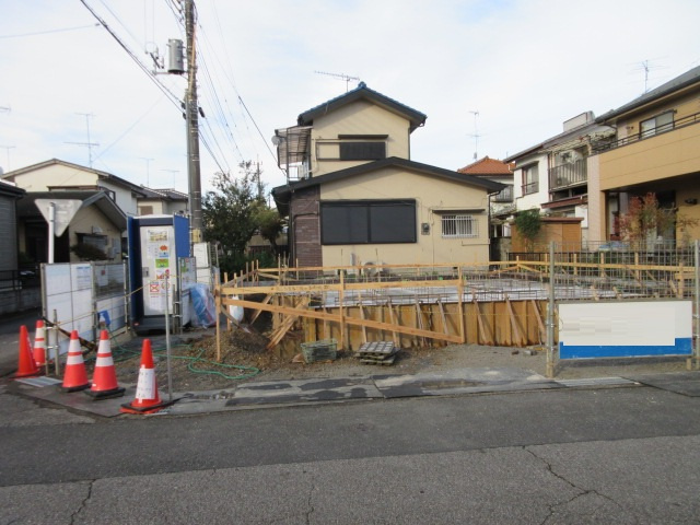 【仲介手数料無料】新築戸建　嵐山町志賀274-41（全1棟）の前面道路含む現地写真