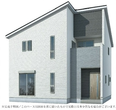 【仲介手数料無料】新築戸建　嵐山町志賀274-41（全1棟）の外観パース