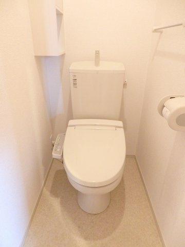 ブルーベリーのトイレ|落ち着いたトイレです