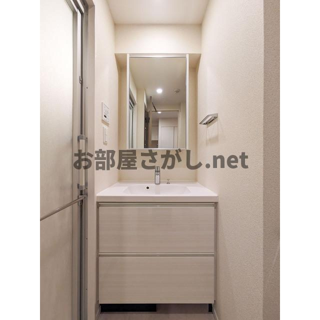 CORVAL大森 #品川区 #一人暮らし #ペットOK #高級賃貸の洗面所|スペースが確保できる洗面所です