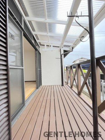 高雄5丁目戸建てのバルコニー