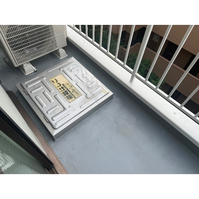 ヒルズ白楽Ⅱのバルコニー