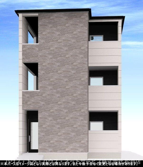 KEIAI RESIDENCE 新松戸Ⅱの外観パース