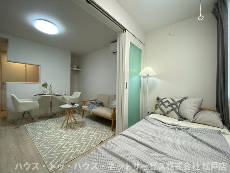 KEIAI RESIDENCE 新松戸Ⅰの寝室