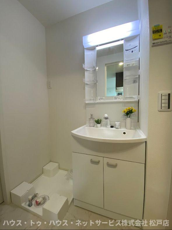 KEIAI RESIDENCE 新松戸Ⅰの洗面所